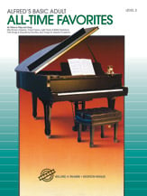 Alfred's Basic Adult Piano Course piano sheet music cover Thumbnail
